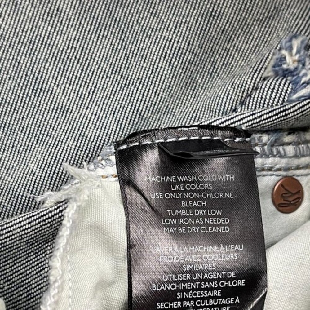 We the Free‎ People High Rise Raw Hem Jeans Women 30 NWOT Stretch Cotton Pockets - Picture 8 of 9